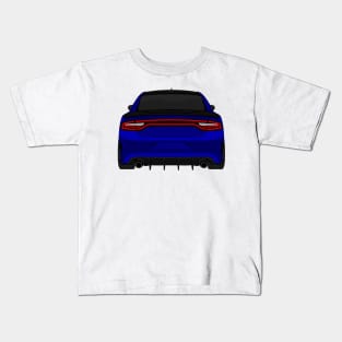 DODGE CHARGER NAVY Kids T-Shirt